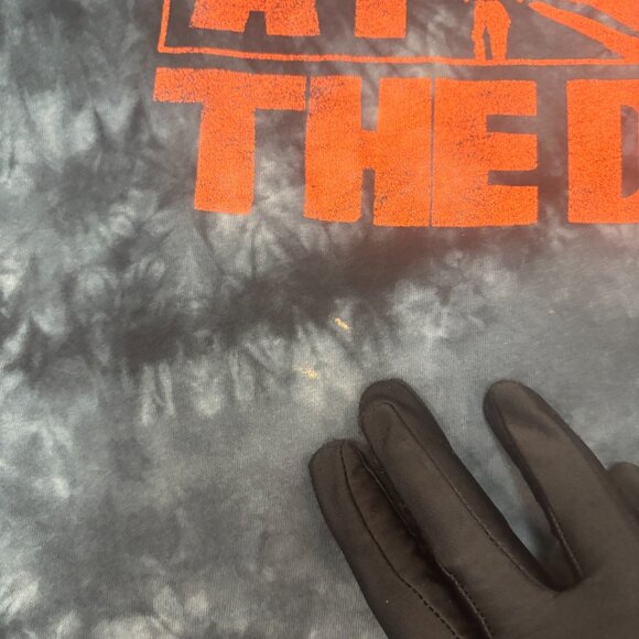 Panic At The Disco Shirt Large Smoked Out Tie Dye Crewneck Graphic Print Boxy - Picture 10 of 11